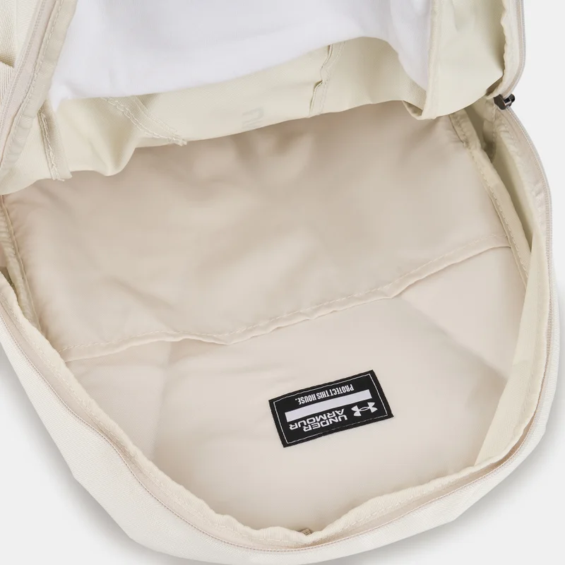 UNDER ARMOUR White Hustle Lite Backpack  | Best Price UAE